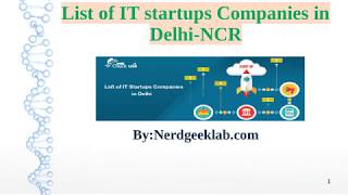List of Top IT Startups Companies - Nerd Geek Lab screenshot 5