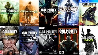 TOP 10 Call of Duty GAMES of ALL TIME! (