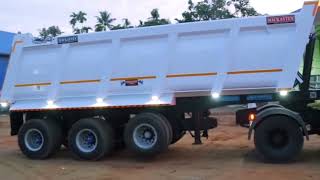 Precision in Motion | Trailer Tipper Truck Fabrication by Mackanten Automotive 🚛⚙️