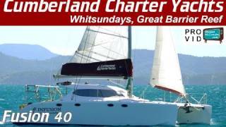Whitsunday bareboats Whitsundays Fusion 40 Infusion sailing catamaran