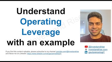 Understand Operating Leverage with an example