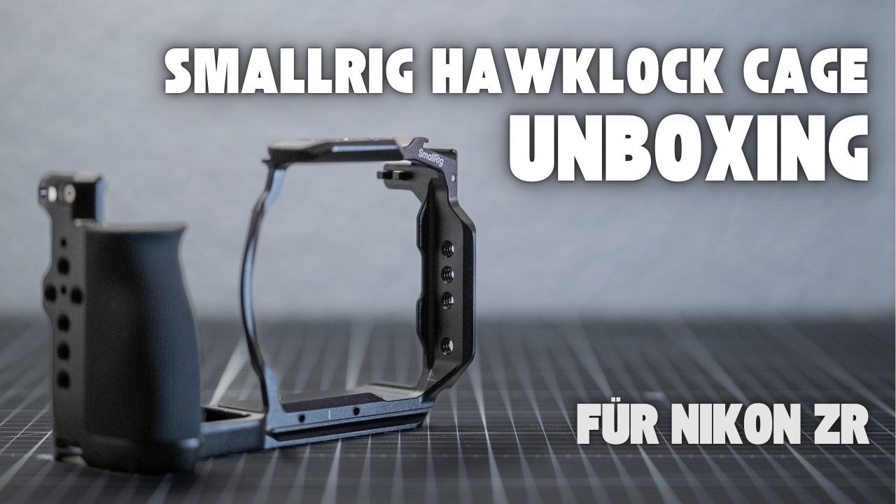 SMALLRIG HawkLock Quick Release Cage für Nikon ZR | Unboxing-Video | 4k 60fps #smallrig #nikonzr