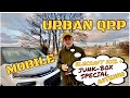 Urban QRP Mobile with Elecraft KX2 and a Junk-box Special antenna!