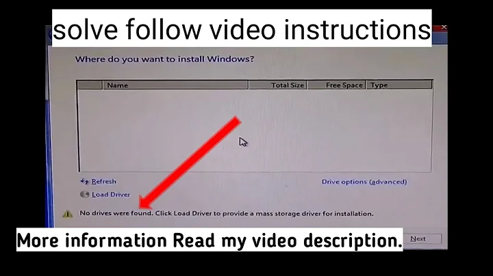 hard disk not detected in windows 7 installation