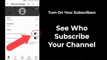 How to set Subscriptions to Public on Mobile | How to Visible subscription