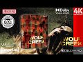 Wolf Creek 4K UltraHD Blu-ray 20th Anniversary Limited Edition Imprint Films Unboxing