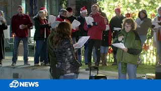 California carolers gather in defiance of state lockdown order