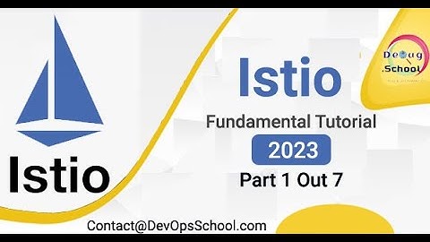 Istio Fundamental Tutorials 2023 - Part- 1 Out 7