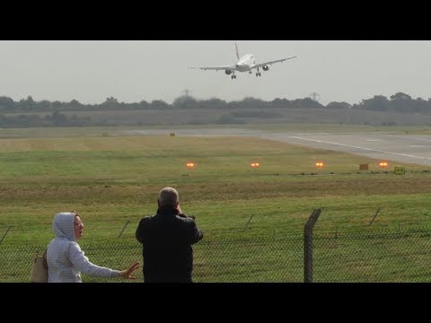 Heart-stopping moment due 44 mph gusts during Storm Ali