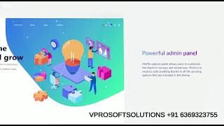 web designing company in thiruvarur - vprosoftsolutions screenshot 2