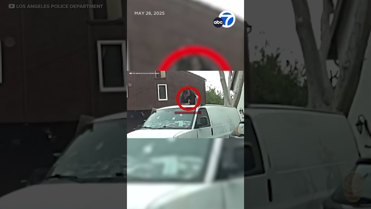 New Bodycam Video Shows Standoff With Armed Woman On Roof Of Van