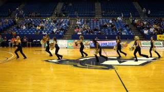 University of Akron Dance Team 2012