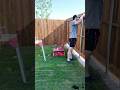 Buster Buildz crafts fence into gate! Satisfying ASMR carpentry #DIY #Woodwork #ASMR