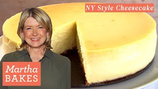Martha Stewart’s New York-Style Cheesecake | Martha Bakes Recipes | Martha Stewart