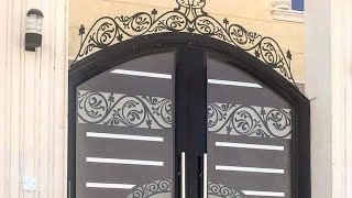 نقوش ابواب وشبابيك حديد+طلاء  doors and windows