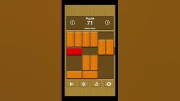 Unblock Me || Starter Pack || Level - 71