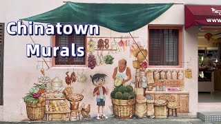 Street Art in Singapore - Chinatown Murals
