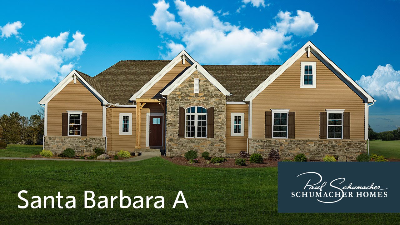 Schumacher Homes Walkthrough Santa Barbara A Model Part 2 You You Premium