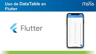 Uso de DataTable en Flutter