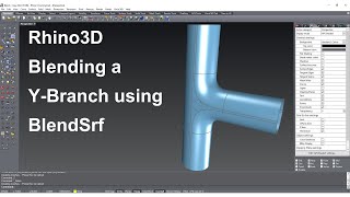 Rhino3D, blending a Y-Branch Update