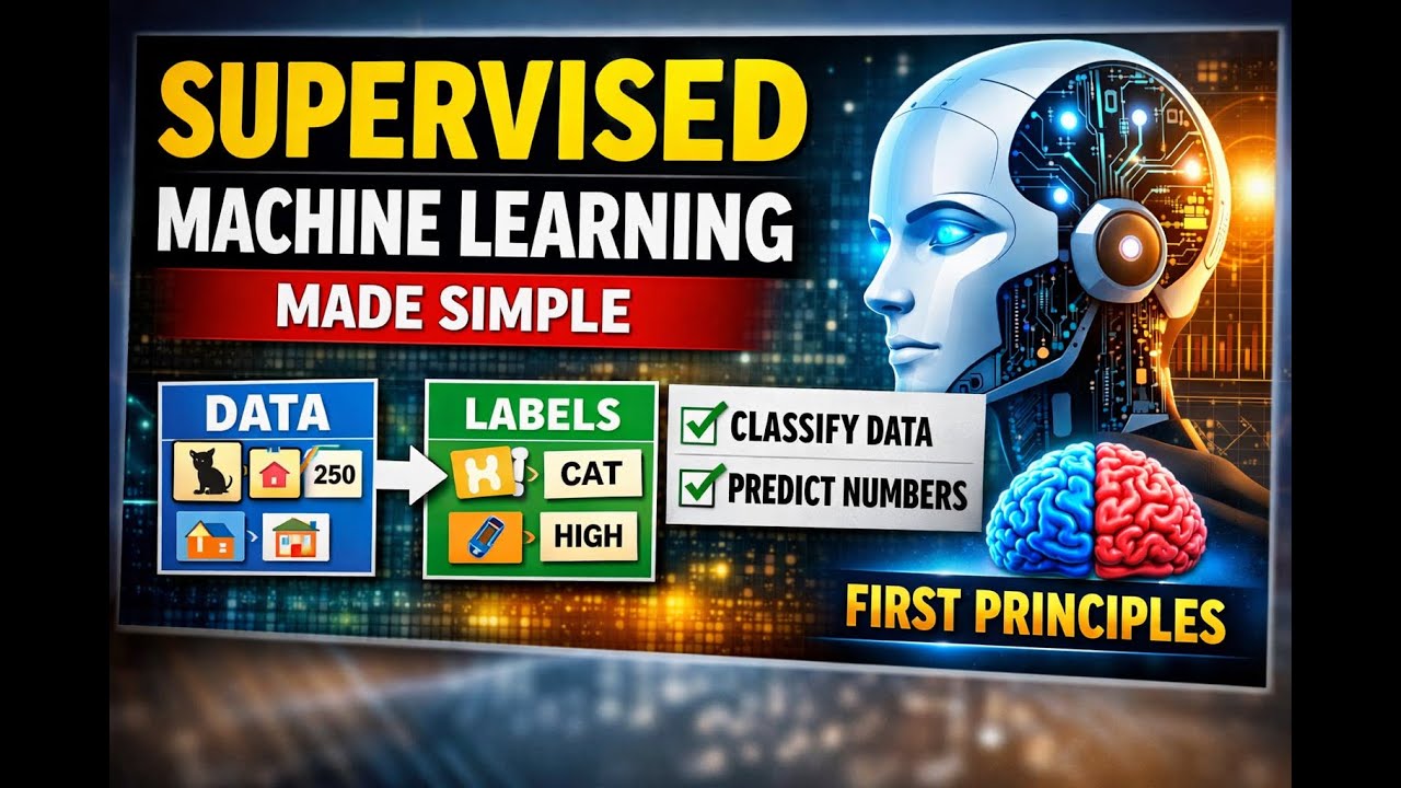 Supervised Machine Learning Explained Clearly From First Principles ...