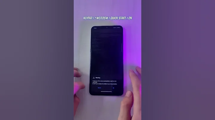 Samsung users Calibrate your Battery 🔋⚡ #shorts