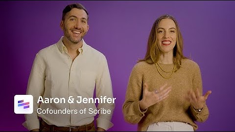 Scribe Launch Announcement