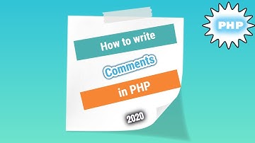 How to Write Comments in PHP | PHP Tutorial | Learn PHP Programming | PHP for Beginners |Single line