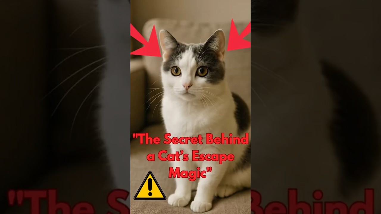 Cats can squeeze through anything their head fit's.