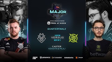 [FIL] Ninjas in Pyjamas vs G2 Esports | PGL Stockholm Major Champions Stage Quarterfinals