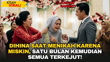 PENGANTIN YATIM MISKIN DIHINA MERTUA DI PELAMINAN, SEBULAN KEMUDIAN KEBENARAN MENGEJUTKAN TERUNGKAP!