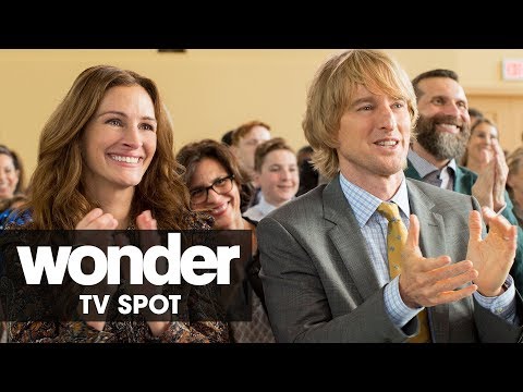 Wonder (2017 Movie) Official TV Spot - “Standing Ovation” – Julia Roberts, Owen 