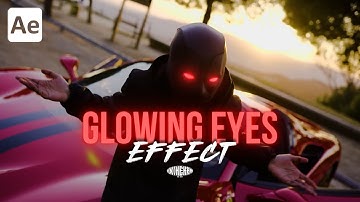How to Add GLOWING EYE Effects to Your Music Videos | After Effects Tutorial