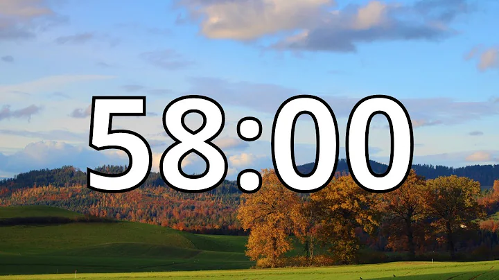 58 Minutes Autumn/Fall Countdown Timer With Music and Alarm (Simple Beep)