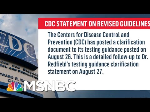 CDC Reverses Course On Testing Asymptomatic People For Covid-19 | Ayman Mohyeldin | MSNBC