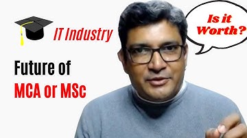 What are the career opportunities after MCA or MSc CS?
