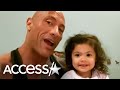 The Rock & Daughter Sing 'Moana' Song Together