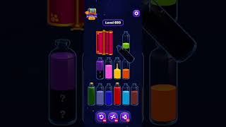 Magic Sort – Level 693 Walkthrough  #gaming #gameplay #games  #puzzle #shorts