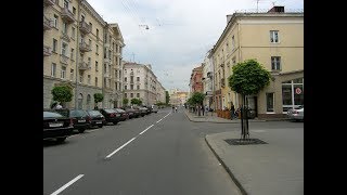 Minsk - Capital City of Belarus from a bus window.