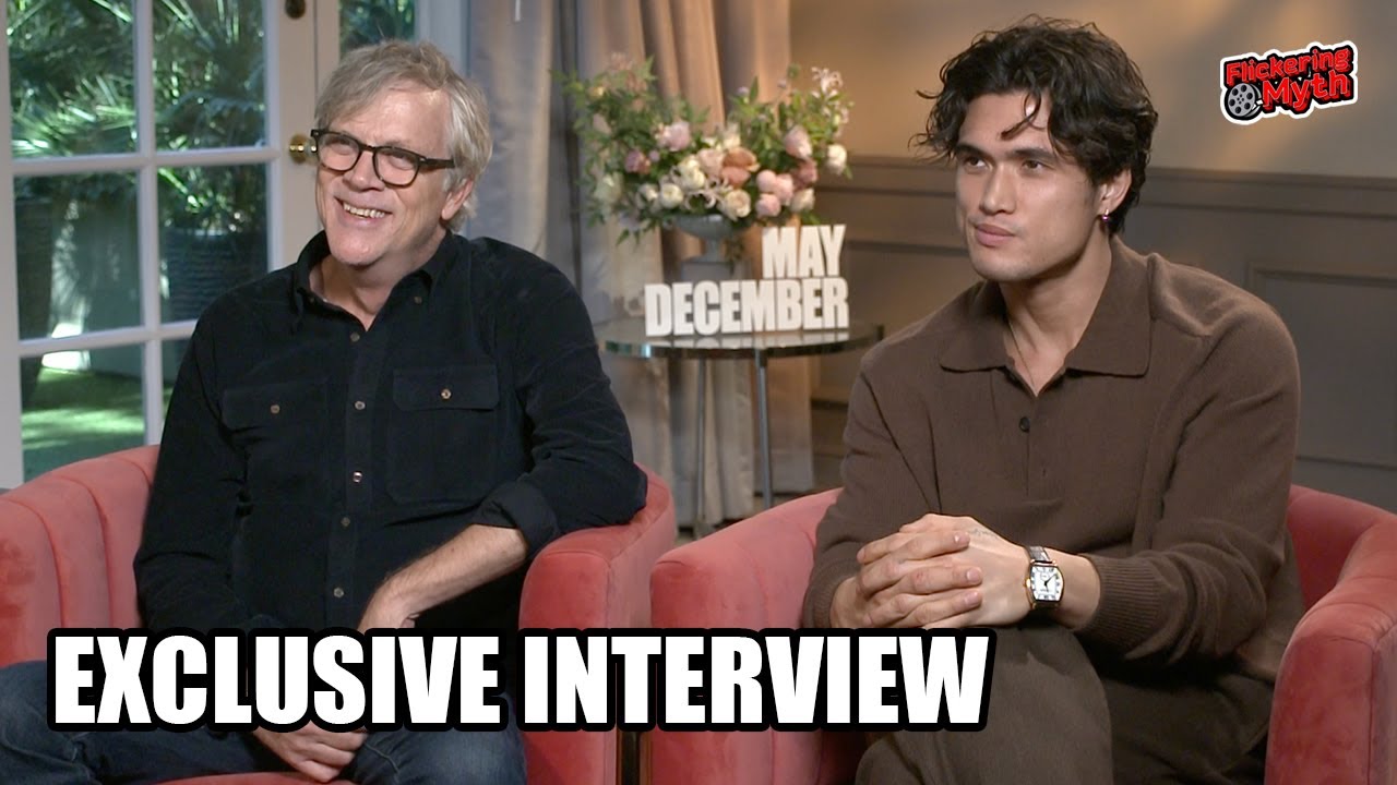 Todd Haynes & Charles Melton dish on May December - Exclusive Interview ...