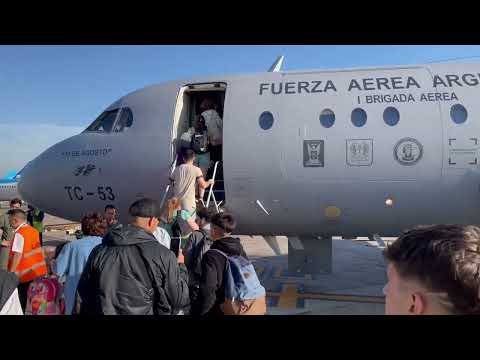 Fuerza Aérea Argentina (opf LADE) F28-1000C - Flight from Aeroparque (AEP) to Mar del Plata (MDQ)