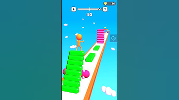 Stack Stairs 6 Level - Best Gameplay Walkthrough Android, iOS Games #shortvideos