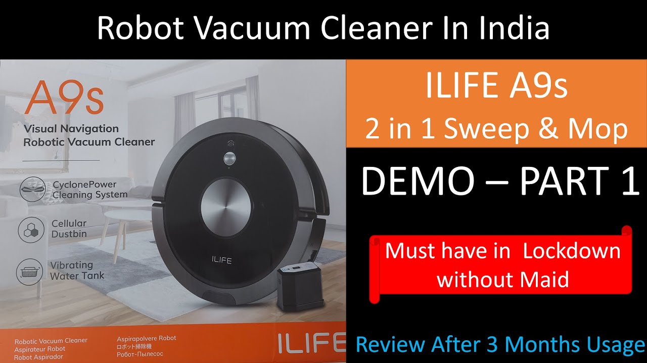 ILife A9s Robot Sweep Demo Part1 Robot Vacuum CleanerHow robot sweep