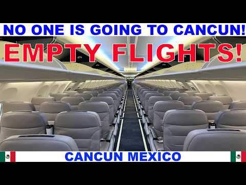 Le nombre de touristes à Cancún (Mexique) atteint son niveau le plus bas depuis des décennies - P...
