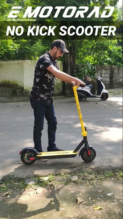 #shorts | No Kick Scooter | E MOTORAD LIL E