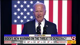 Biden's new warning on the threat to democracy