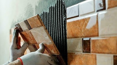 How to tile with beautiful decorative patterns; learn the state-of-the-art techniques