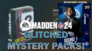 THE FINAL AND BEST? BATCH OF THE GLITCHIEST PACKS IN MADDEN | Madden 24 Ultimate Team