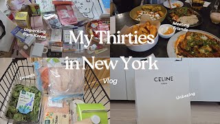 30’s in New York | Vlog, Back to real life, unpacking, birthdays, balancing