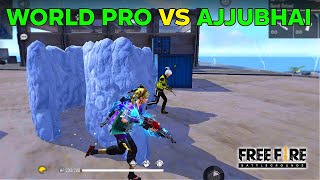 World Pro Vs Ajjubhai and Amitbhai Back in Form Gameplay #35 | Garena Free Fire